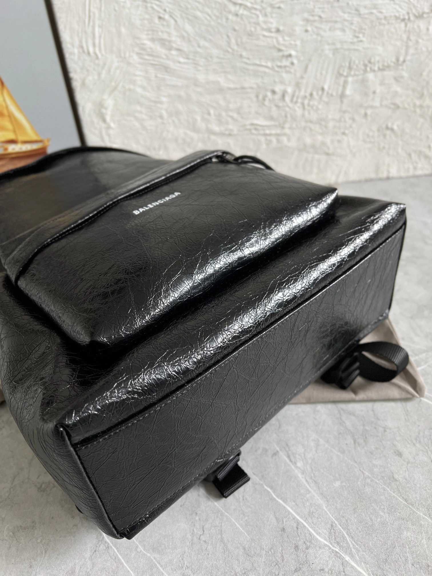 Unique Balenciaga 18SS Calfskin Plain Backpack -  Travel Essential 61060