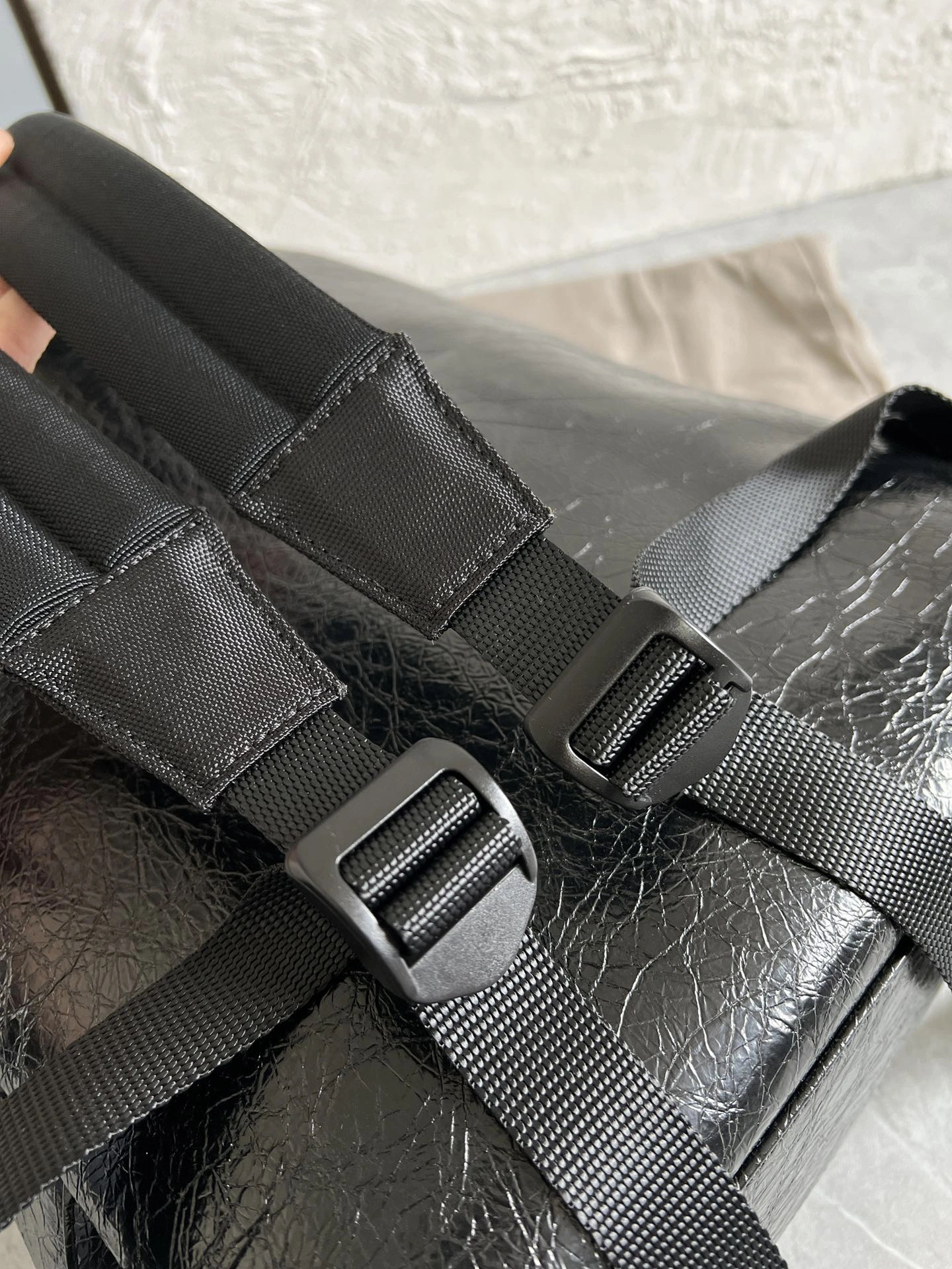 Unique Balenciaga 18SS Calfskin Plain Backpack -  Travel Essential 61060