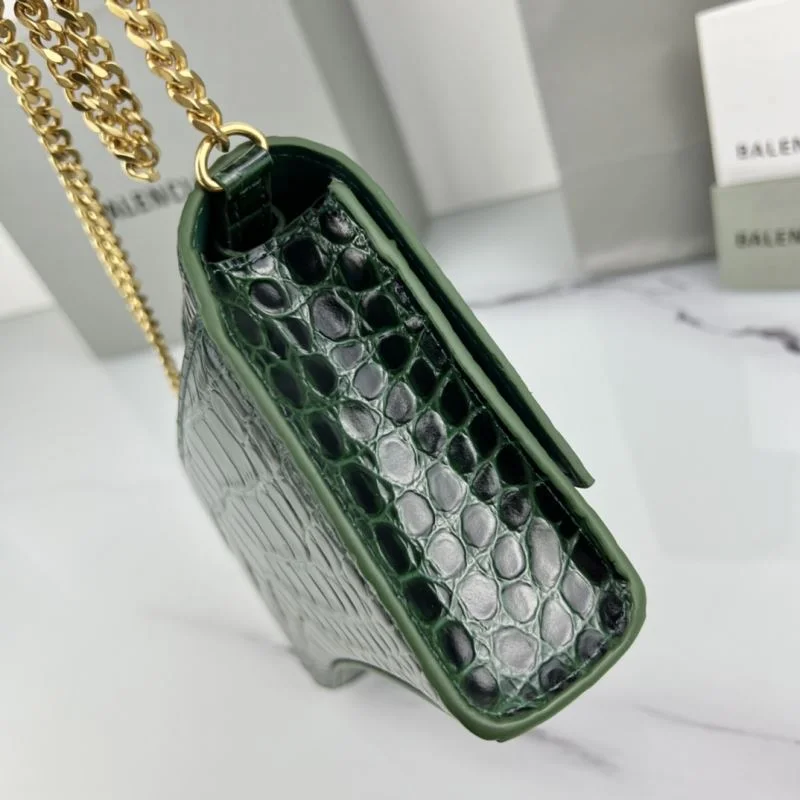 Balenciaga 19cm Iconic Hourglass Chain Crossbody Bag by Brand B Efficient 37752