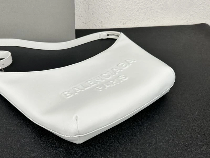 Balenciaga 2023 Calfskin Adjustable Underarm Bag - Model FreshLook 78590