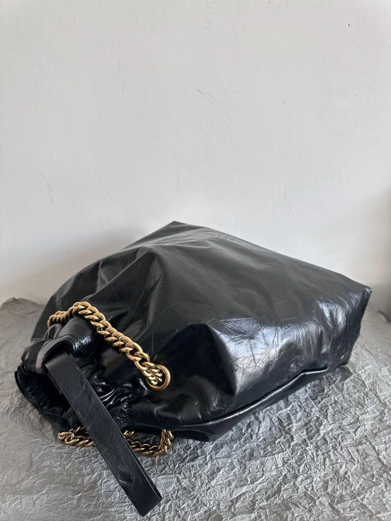 Balenciaga 2023 Crush Therbage Large Tote Bag in Calfskin NewStyle 72685