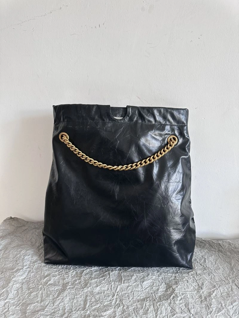 Balenciaga 2023 Crush Therbage Large Tote Bag in Calfskin NewStyle 72685