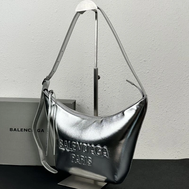 Flexible Balenciaga 2023  Calfskin Adjustable Shoulder Bag Model 78612