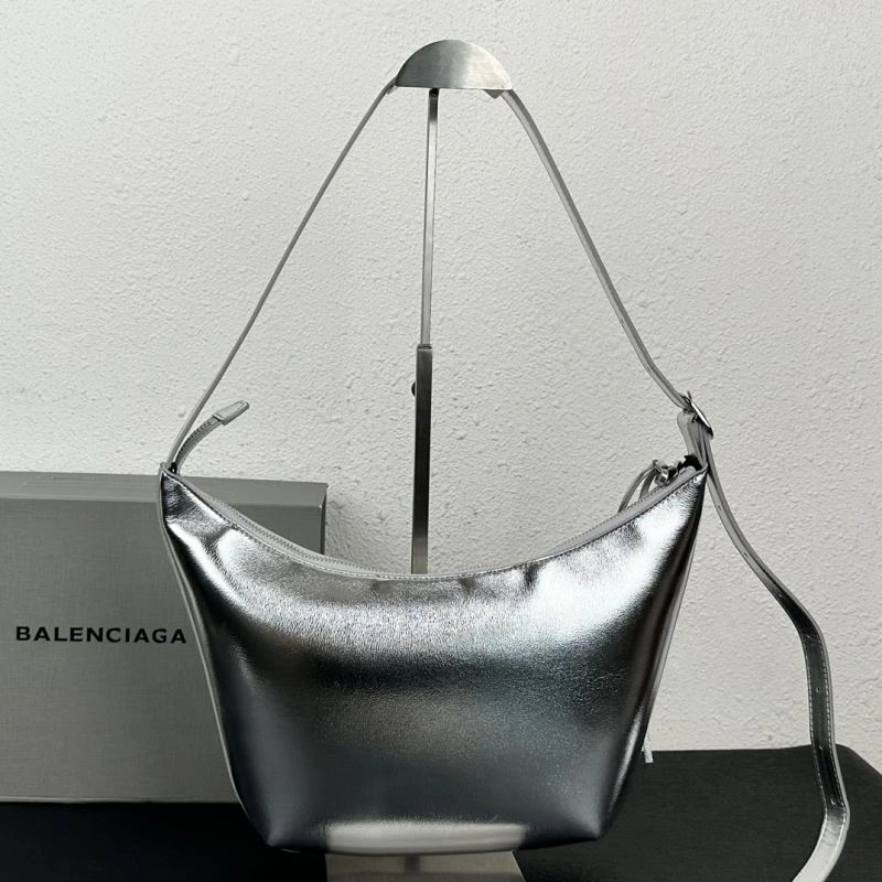 Flexible Balenciaga 2023  Calfskin Adjustable Shoulder Bag Model 78612