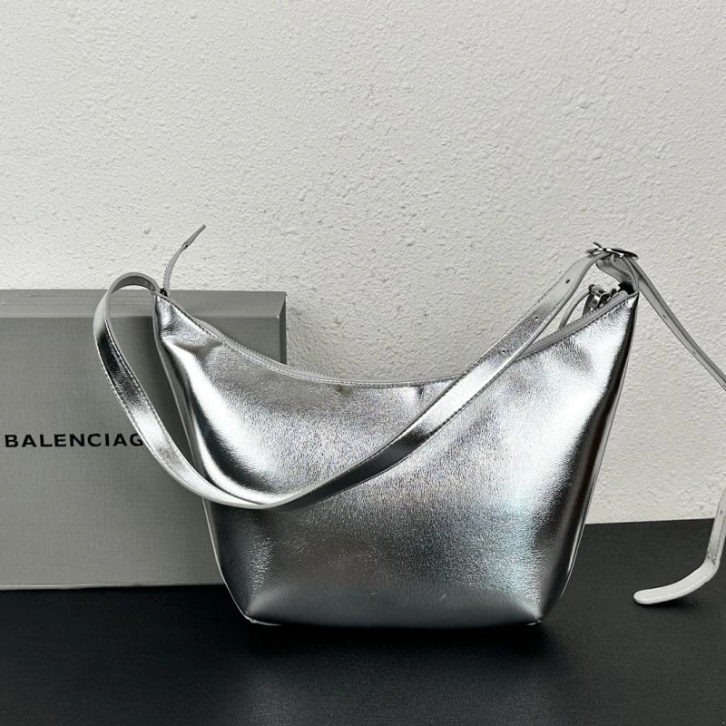 Flexible Balenciaga 2023  Calfskin Adjustable Shoulder Bag Model 78612