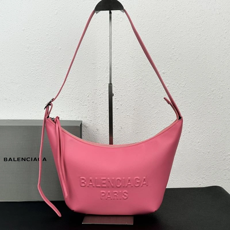 Sophisticated Balenciaga 2023  Calfskin Adjustable Underarm Bag 78599