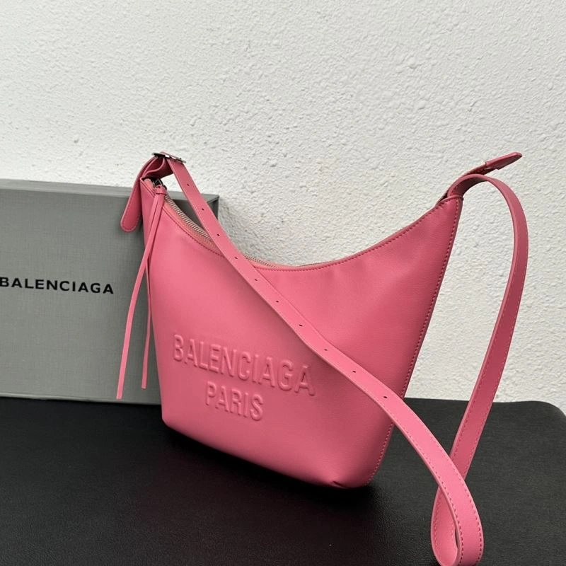 Sophisticated Balenciaga 2023  Calfskin Adjustable Underarm Bag 78599