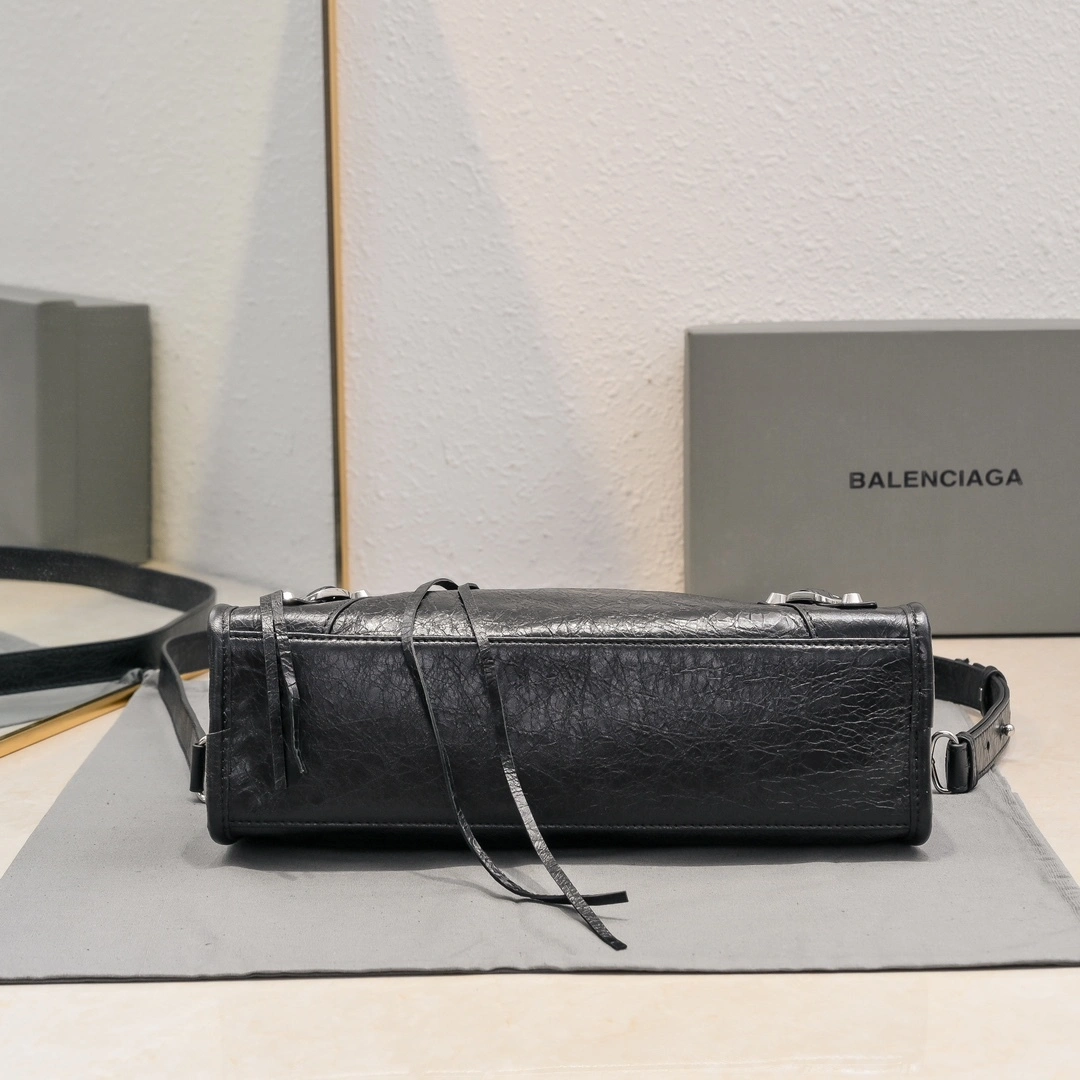 Balenciaga 2024 City Motorcycle Bag - Vintage  Redefined Durable 61016