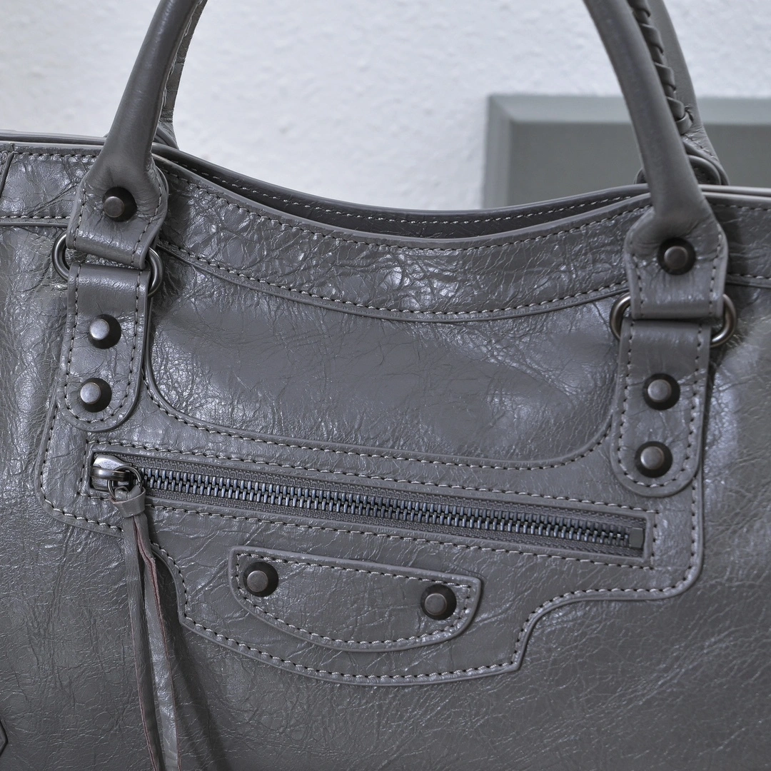 Supportive Balenciaga 2024 City Motorcycle Bag - Vintage Luxe Redefined 61049