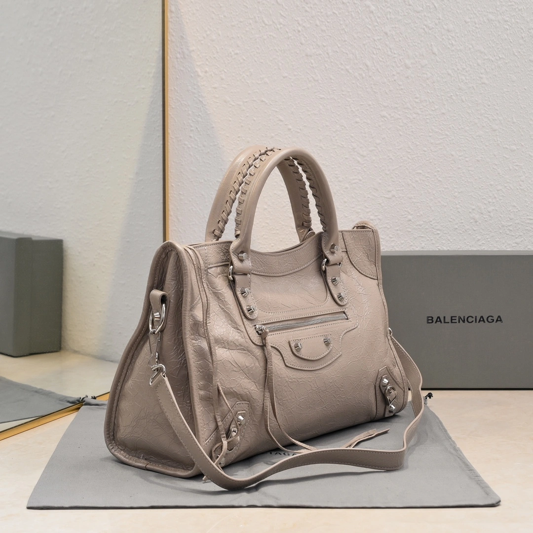 UrbanChic Balenciaga 2024  Lie City Motorcycle Bag 61045