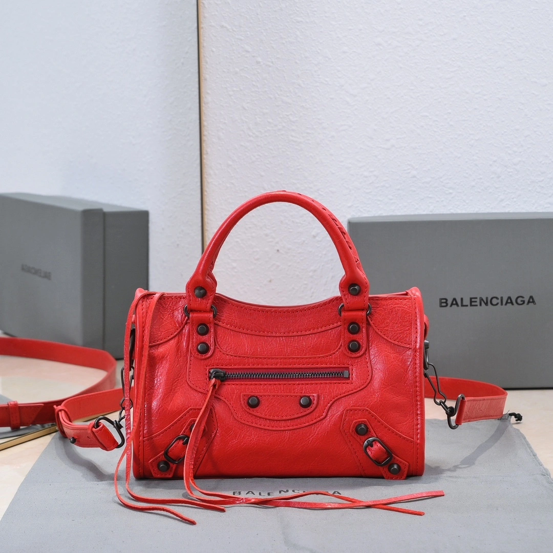 Balenciaga 2024  Lie City Motorcycle Bag Contemporary 61022