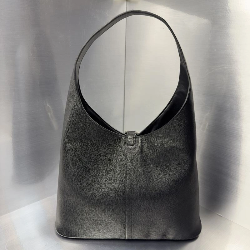 Balenciaga 2024 Large Locker Hobo Bag with Silver Lock Detail SmartChoice 75262