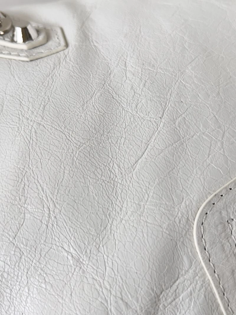Versatile Balenciaga 2024 Le City  Biker Handbag in Sweet Tones 70068