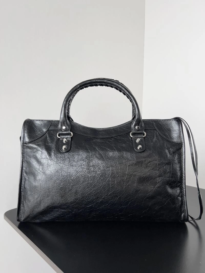 Balenciaga 2024 Le City  Motorcycle Handbag ZipUp 70066