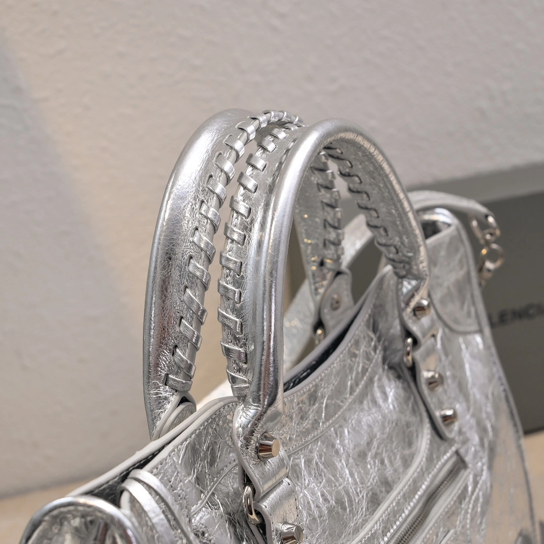 Balenciaga 2024 Lie City  Motorcycle Bag Reliable 61046