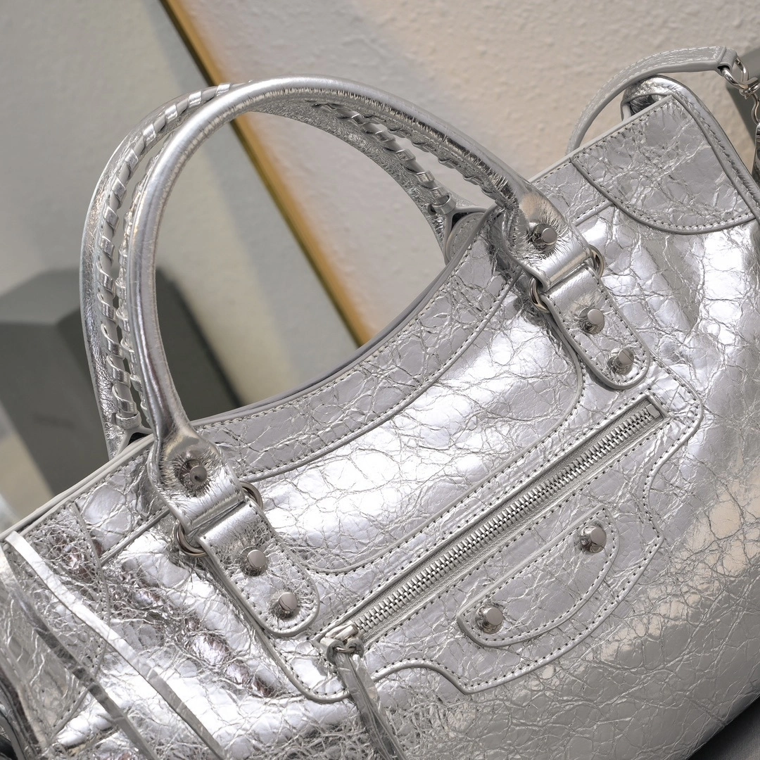 Balenciaga 2024 Lie City  Motorcycle Bag Reliable 61046