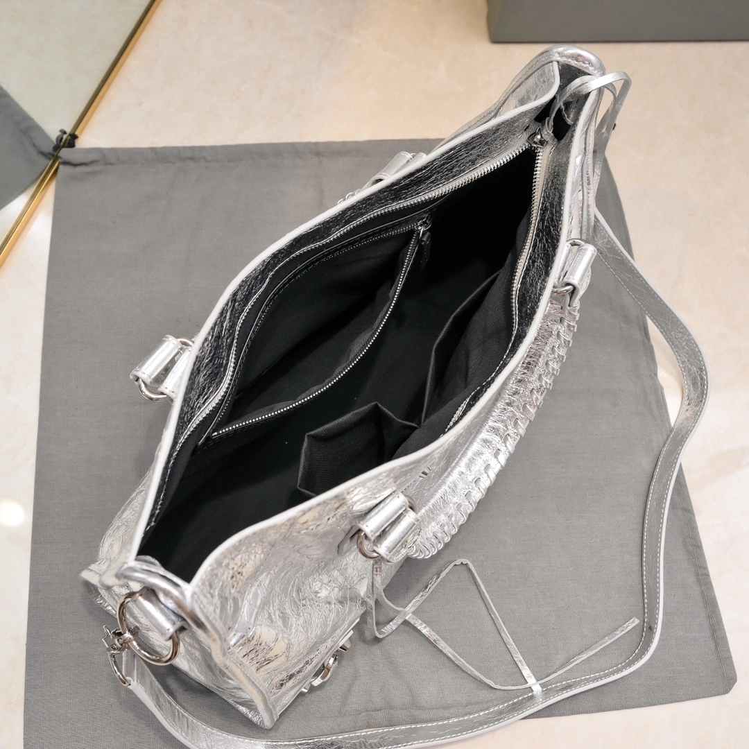 Balenciaga 2024 Lie City  Motorcycle Bag Reliable 61046