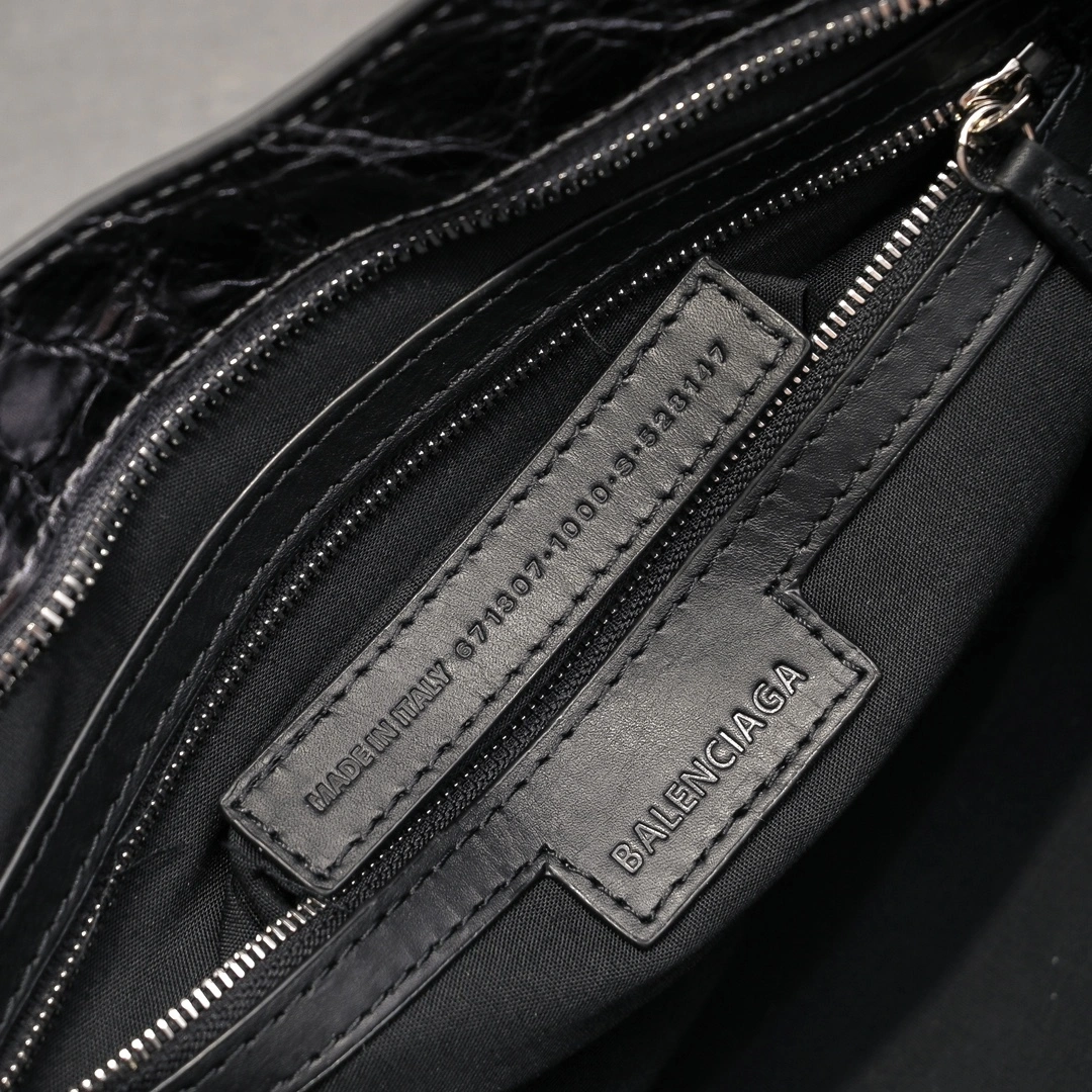 Balenciaga 2024 Lie City  Motorcycle Bag FreshLook 61062