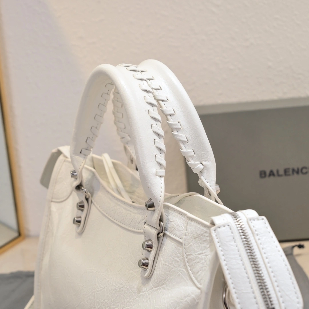 Balenciaga 2024 Lie City Motorcycle Bag -  Vintage Chic FlexibleFit 61025