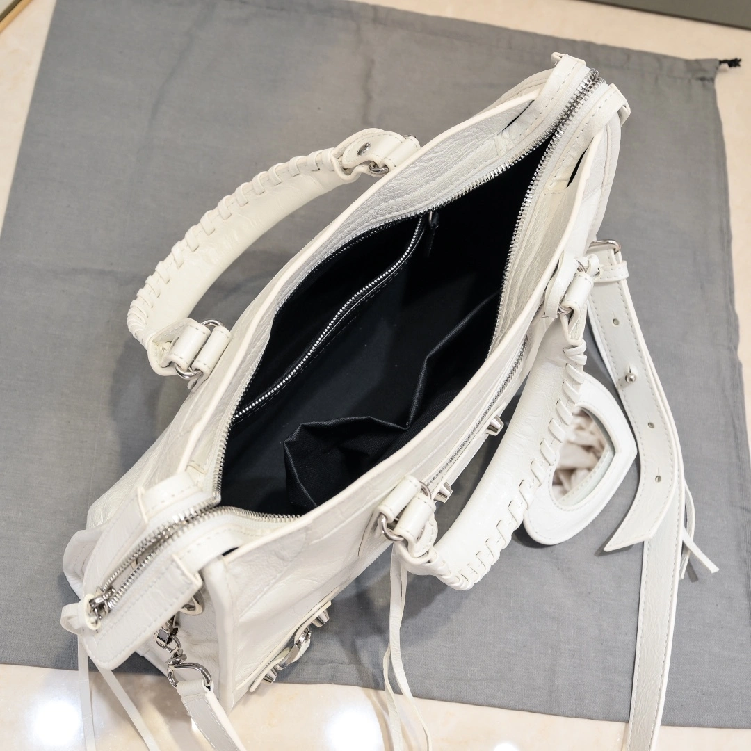 Balenciaga 2024 Lie City Motorcycle Bag -  Vintage Chic FlexibleFit 61025