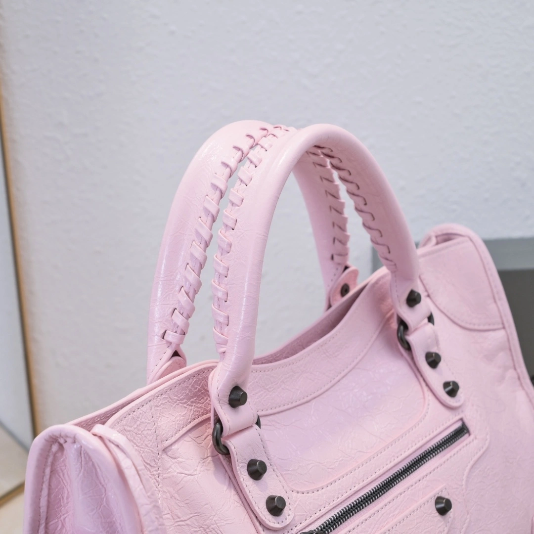 Balenciaga 2024 Lie City Motorcycle Bag - Vintage  Redefined Breathable 61048