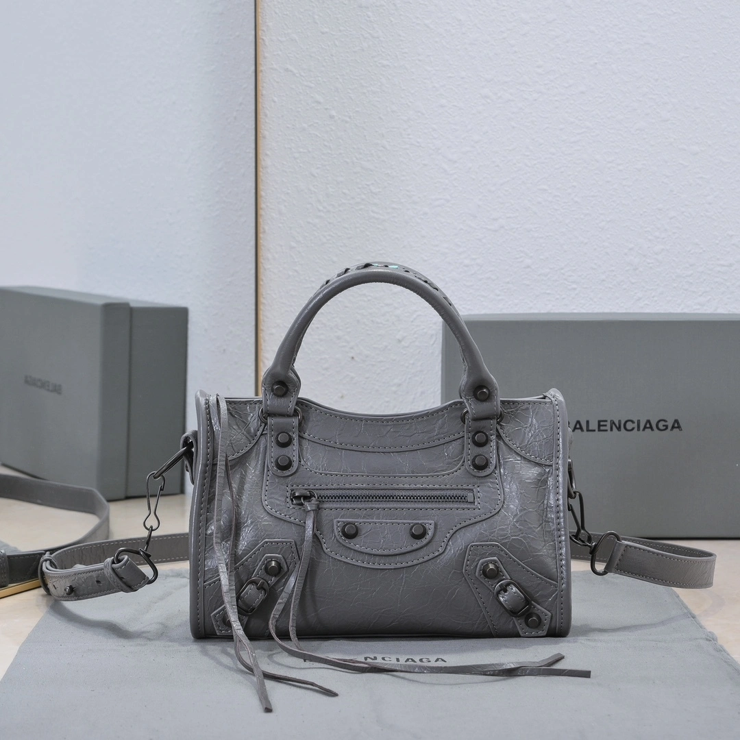 Balenciaga 2024 Lie City Motorcycle Bag - Vintage  Redefined SoftTouch 61010