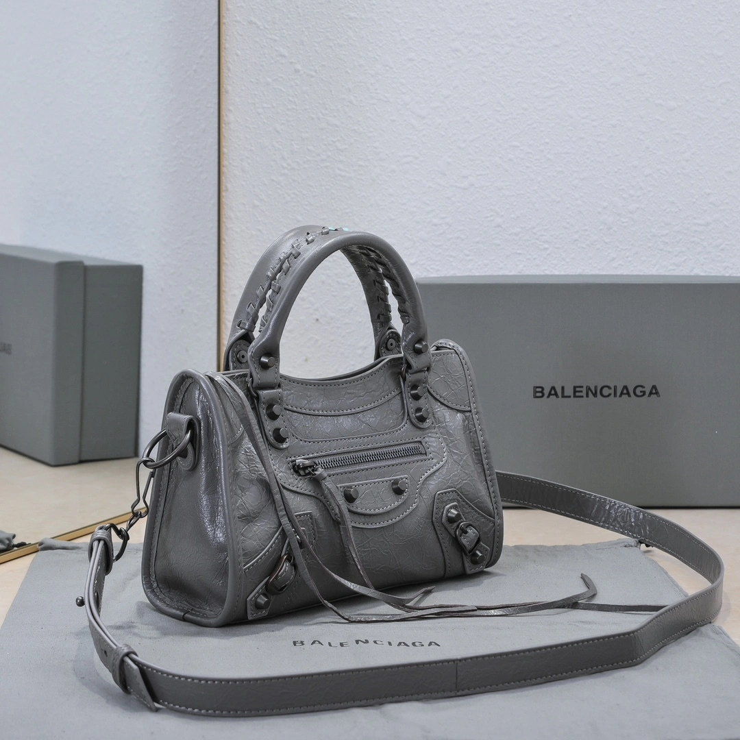 Balenciaga 2024 Lie City Motorcycle Bag - Vintage  Redefined SoftTouch 61010