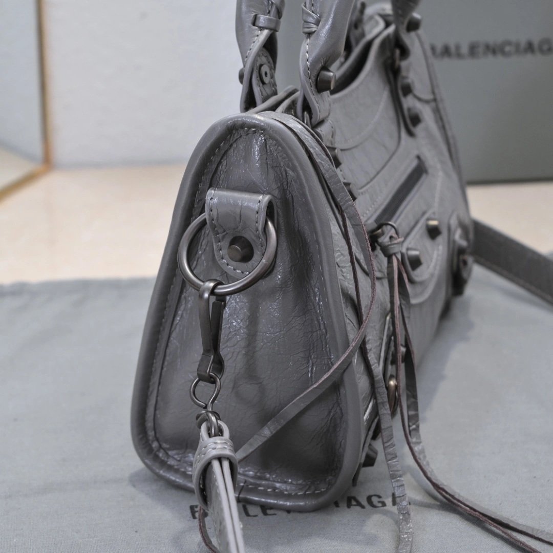 Balenciaga 2024 Lie City Motorcycle Bag - Vintage  Redefined SoftTouch 61010