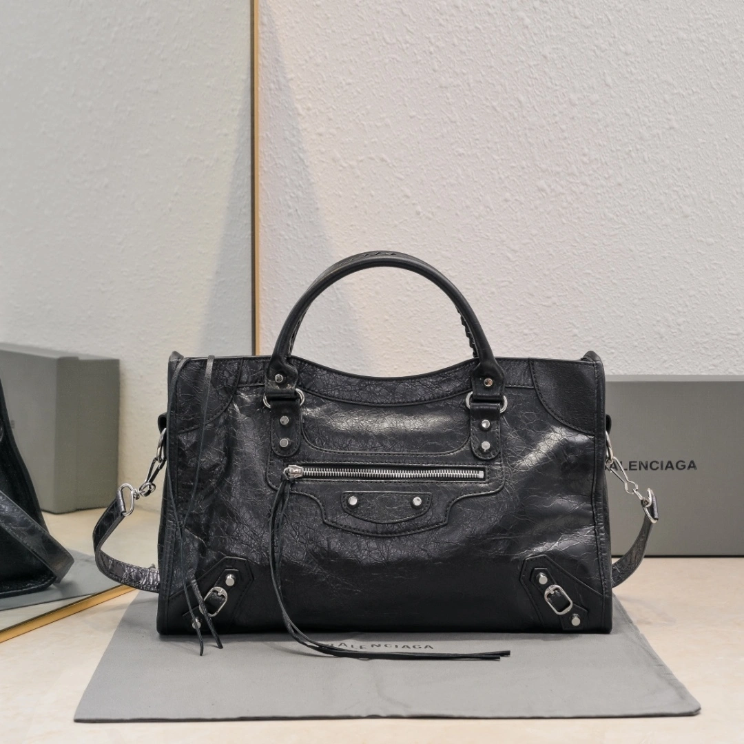 Balenciaga 2024 Lie City Motorcycle Bag - Vintage  Reimagined QuickDry 61059