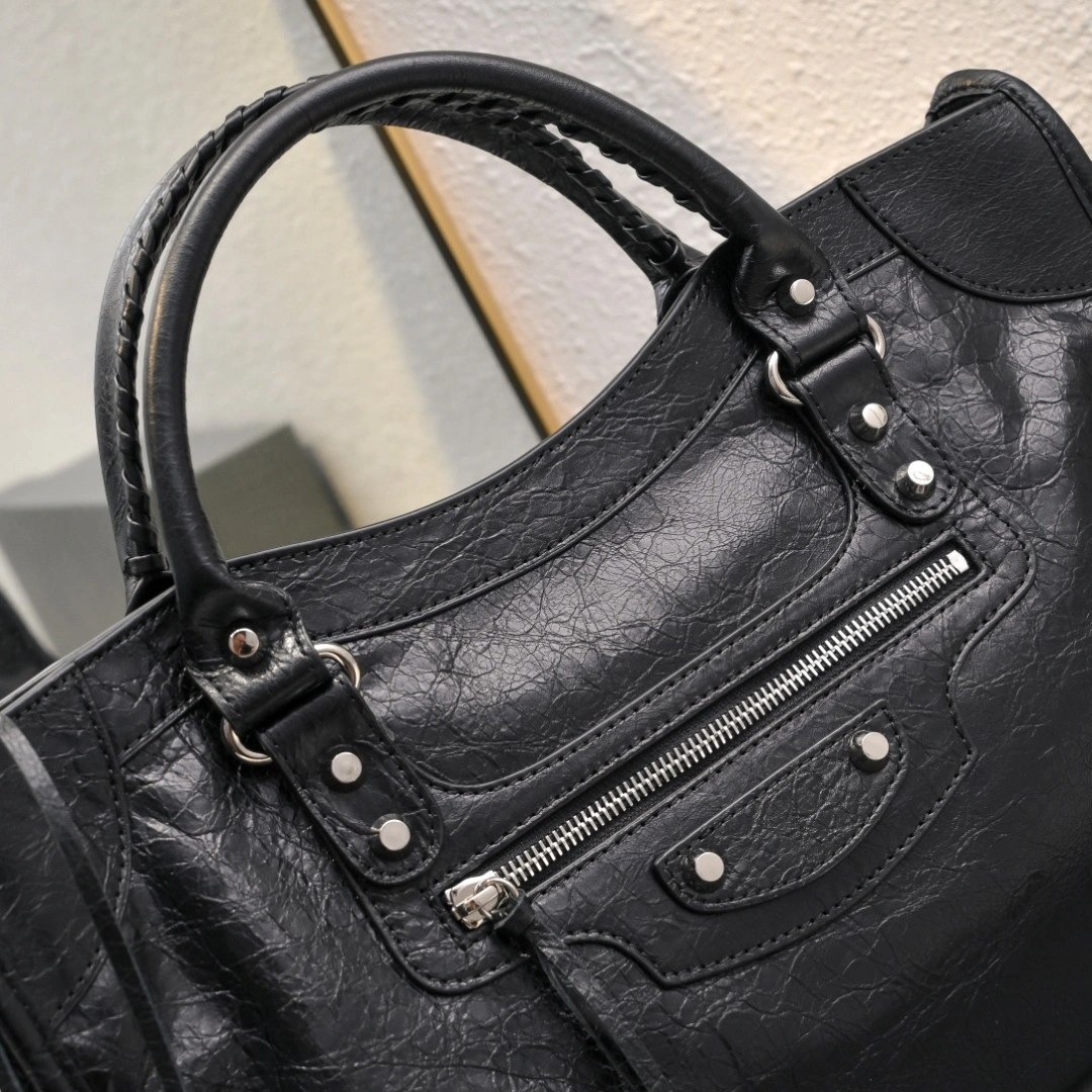 Balenciaga 2024 Lie City Motorcycle Bag - Vintage  Reimagined QuickDry 61059