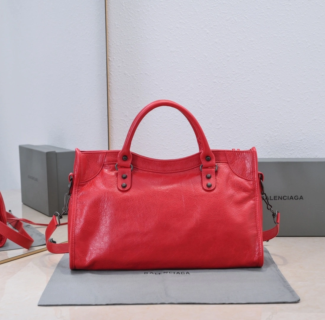 Balenciaga 2024 Lie City Motorcycle Bag - Vintage  Revival Thermal 61035