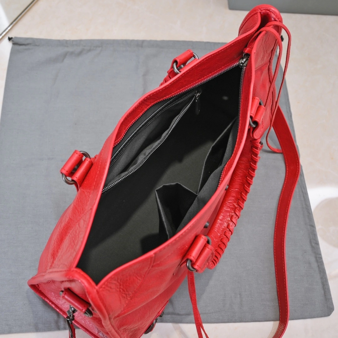 Balenciaga 2024 Lie City Motorcycle Bag - Vintage  Revival Thermal 61035