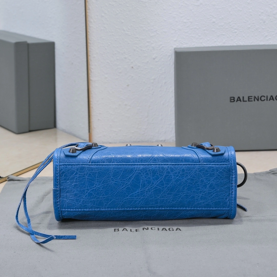 Balenciaga 2024 Lie City Motorcycle Bag - Vintage Revival SmartChoice 61001
