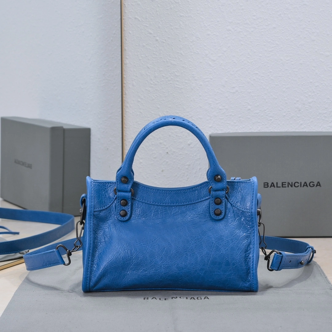 Balenciaga 2024 Lie City Motorcycle Bag - Vintage Revival SmartChoice 61001