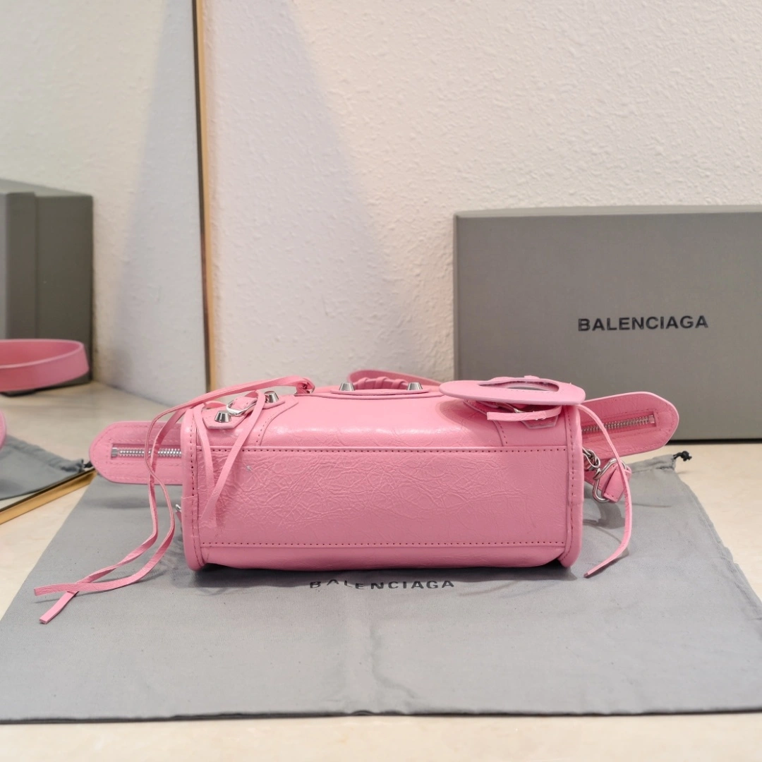 Balenciaga 2024 Lie City Studded Motorcycle Bag Contemporary 61052