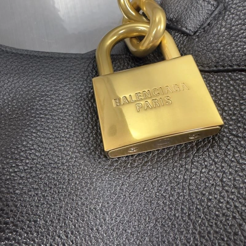 Compact Balenciaga 2024 Lock Charm  Hobo Bag 72576