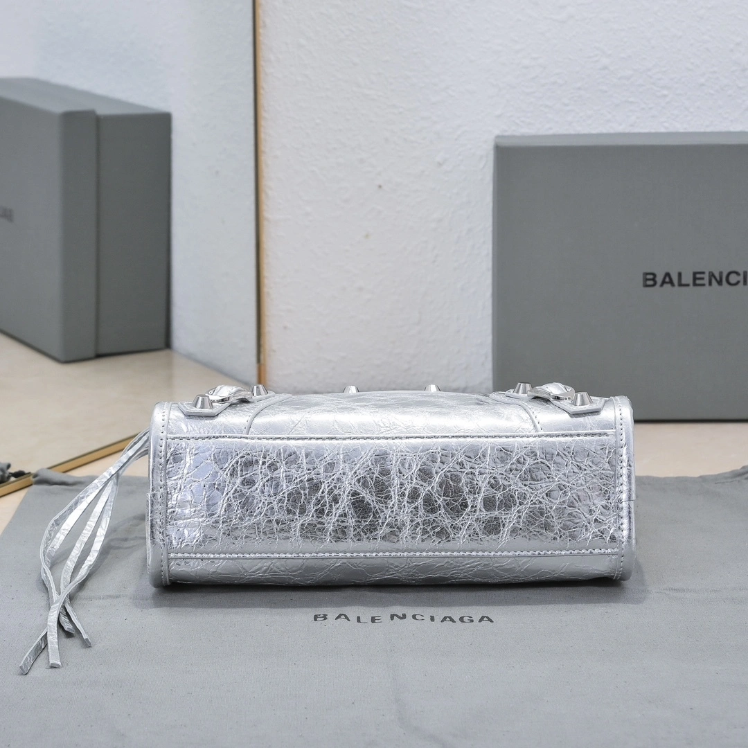 Balenciaga 2024 Retro  City Motorcycle Bag Compact 60999