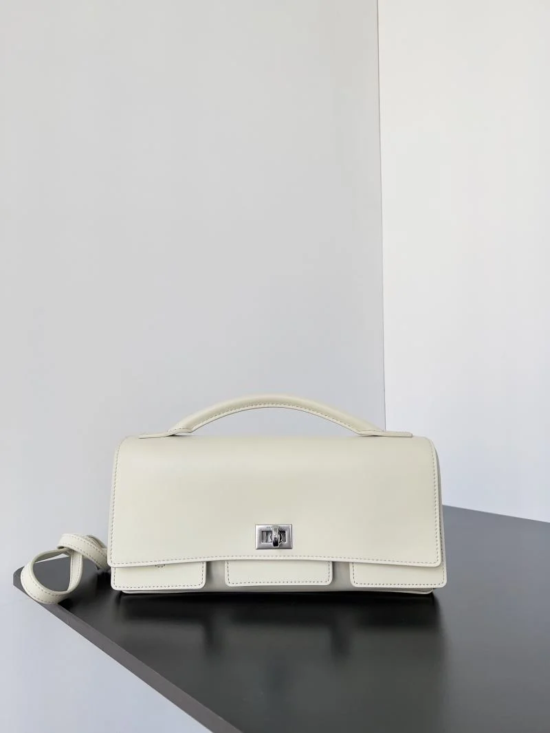 Chic Balenciaga Air Series Soybean Clutch with Detachable Strap 38238