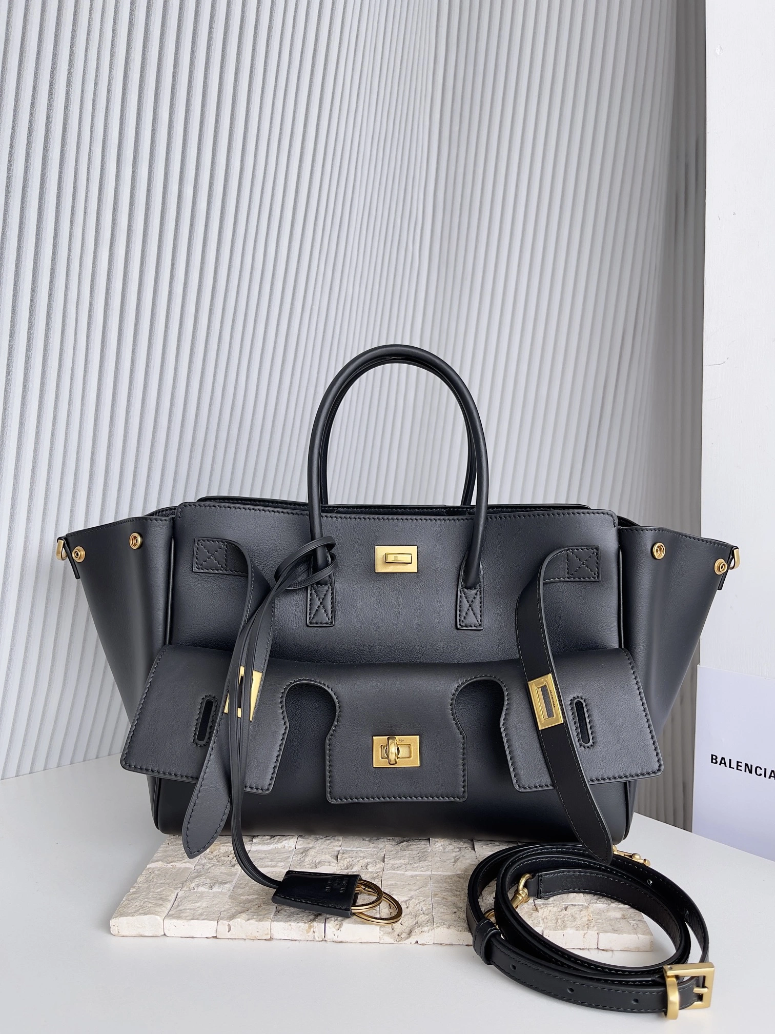 Comfortable Balenciaga Air Small Trumpet Bag -  Chic Design 60869