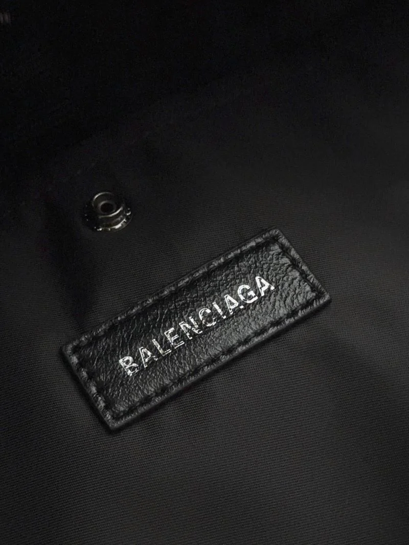 Balenciaga Army Black Waterproof Nylon Multi-Use Backpack NewStyle 38329