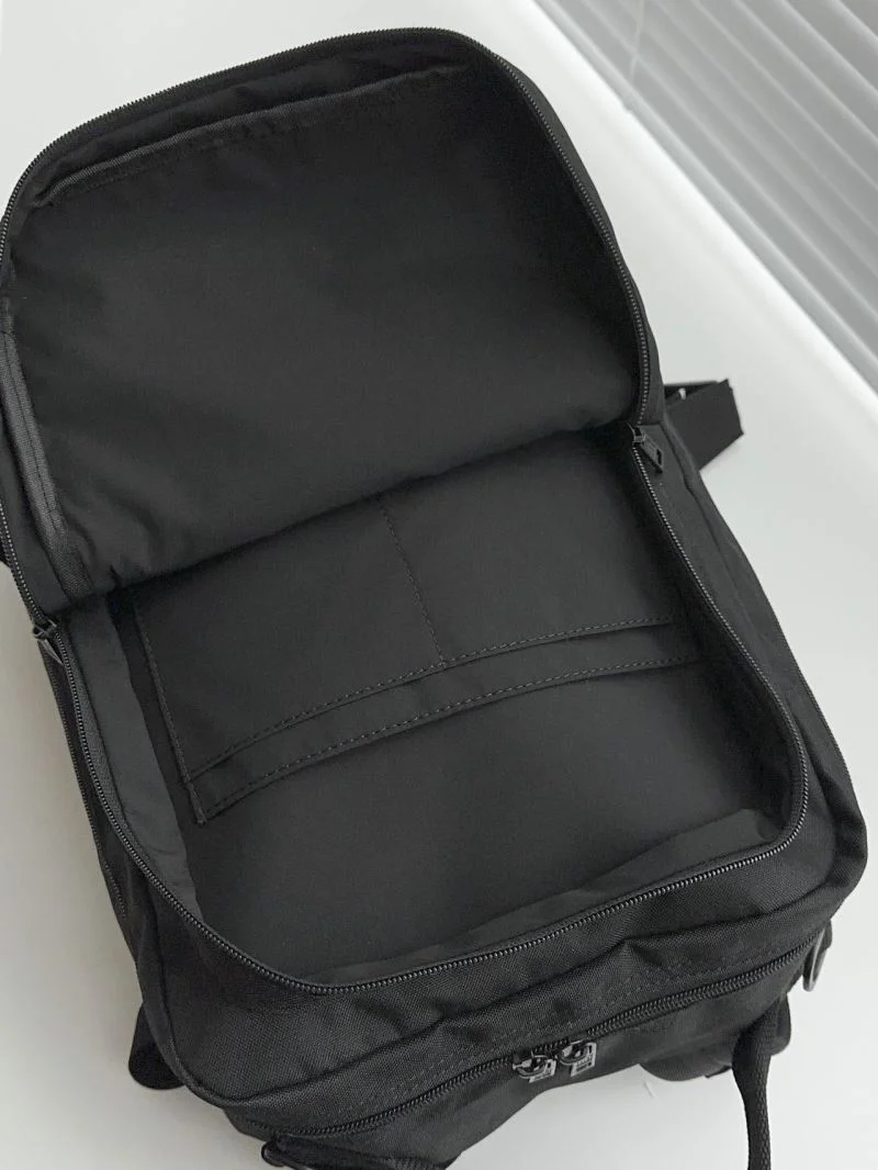 BestValue Balenciaga Army SPACE Black Nylon Multi-Compartment Backpack 38324