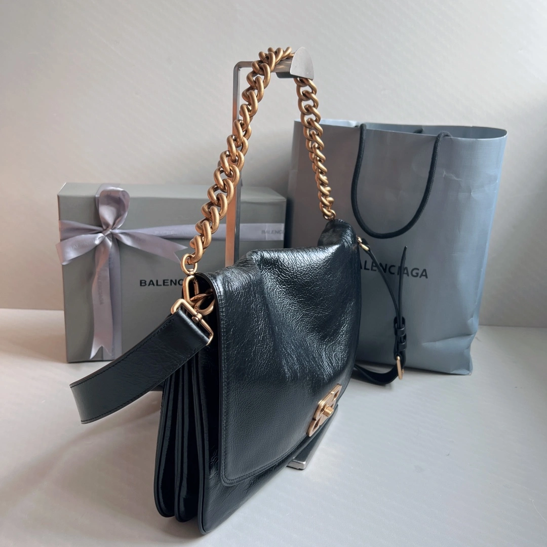 Functional Balenciaga BB  Series Large Chain Underarm Bag - Fall 60873