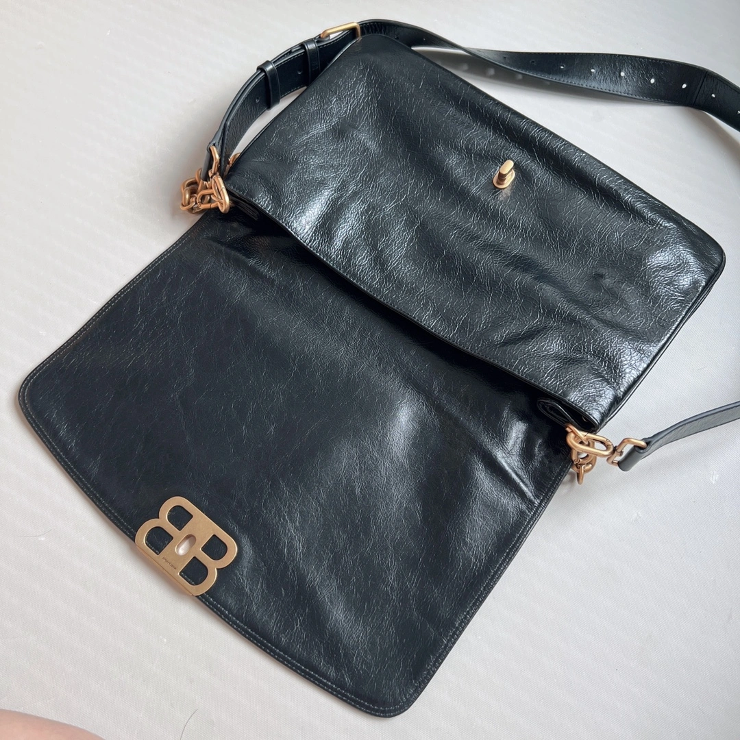 Functional Balenciaga BB  Series Large Chain Underarm Bag - Fall 60873