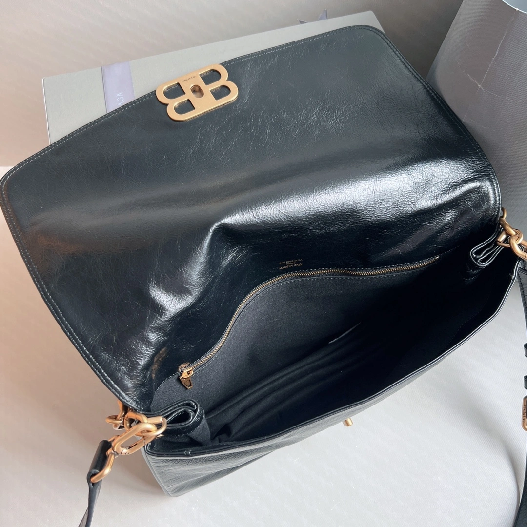 Functional Balenciaga BB  Series Large Chain Underarm Bag - Fall 60873