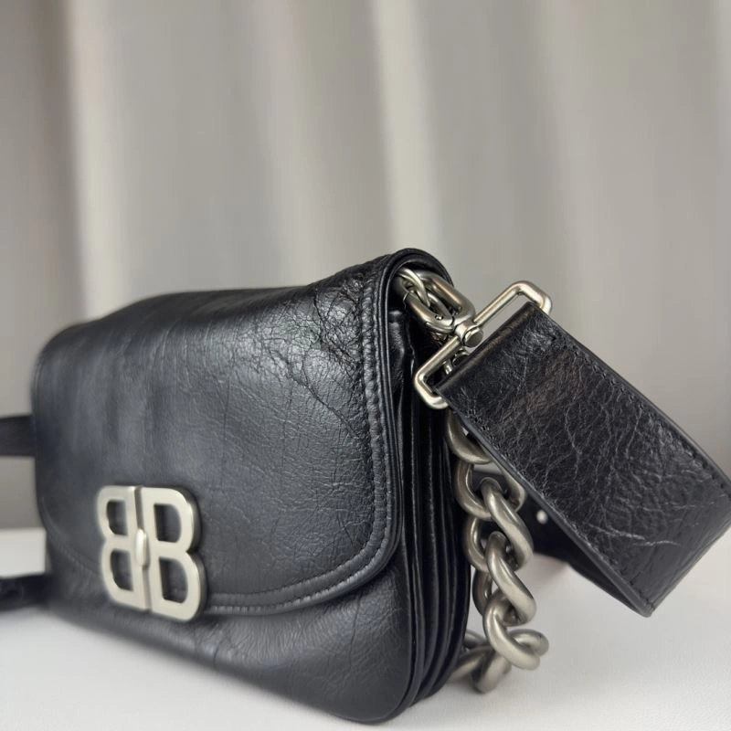 EasyMatch Balenciaga BB  Small Chain Underarm Bag - Black 75280