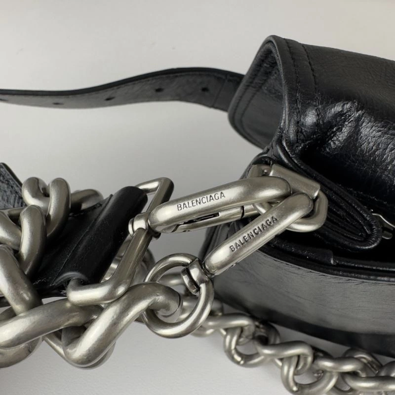EasyMatch Balenciaga BB  Small Chain Underarm Bag - Black 75280