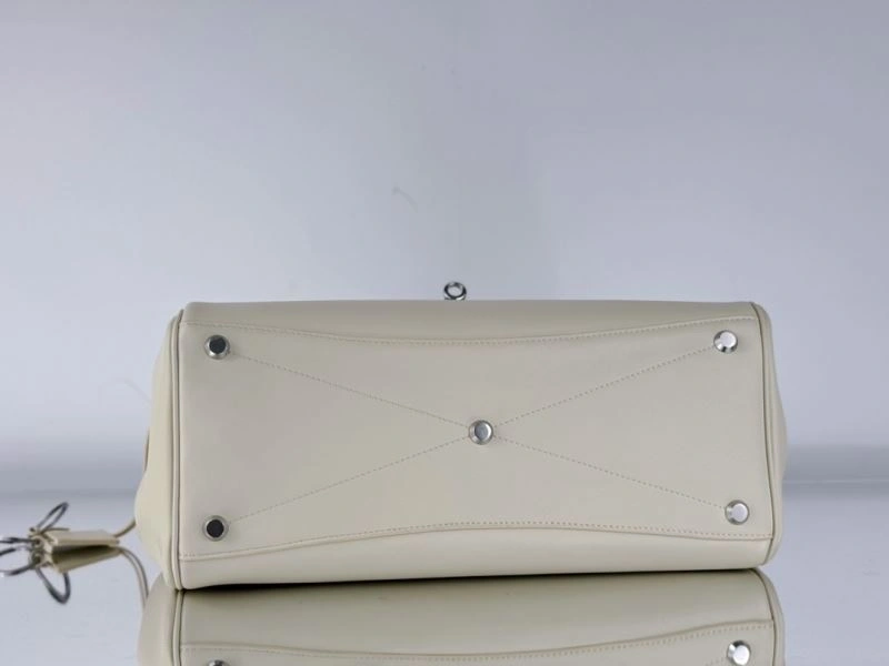 Balenciaga Bel-Air Oversized  Calfskin Bag with Square Lock RelaxedFit 67010