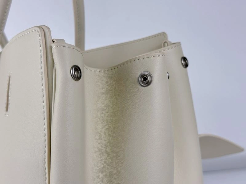 Balenciaga Bel-Air Oversized  Calfskin Bag with Square Lock RelaxedFit 67010