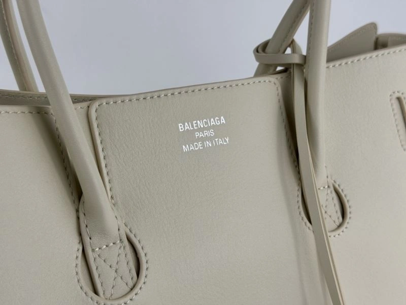 Balenciaga Bel-Air Oversized  Calfskin Bag with Square Lock RelaxedFit 67010
