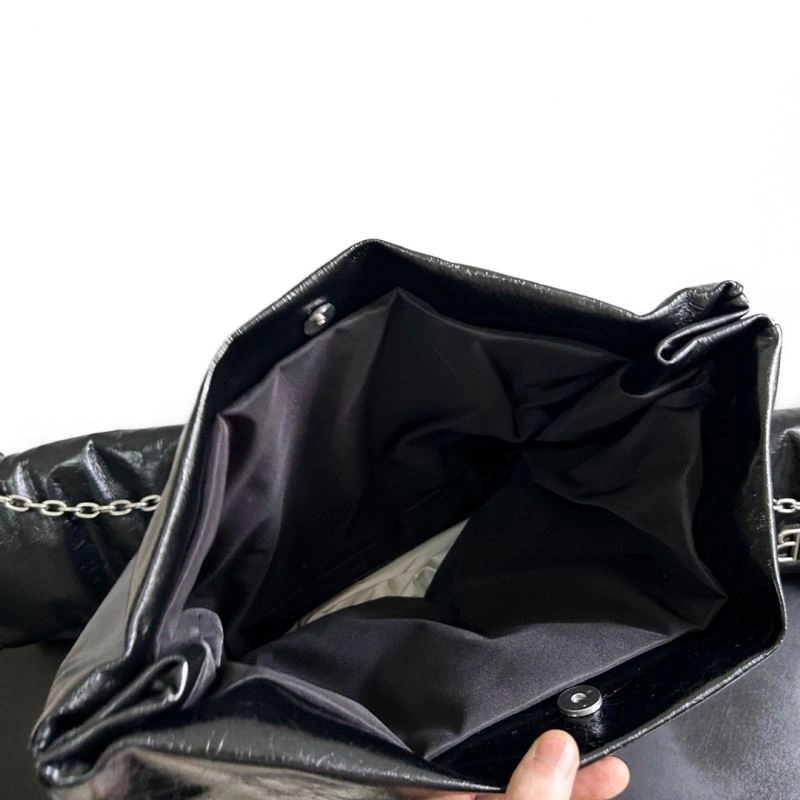 Balenciaga Big Black Silver Monaco  Calfskin Bag - Fashion Essential Affordable 66973